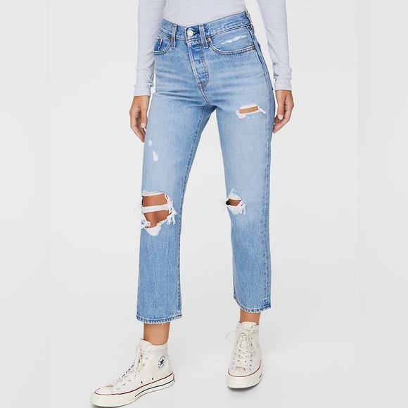 LAST CHANCE Levi’s Wedgie Straight Jean - Picture 1 of 5